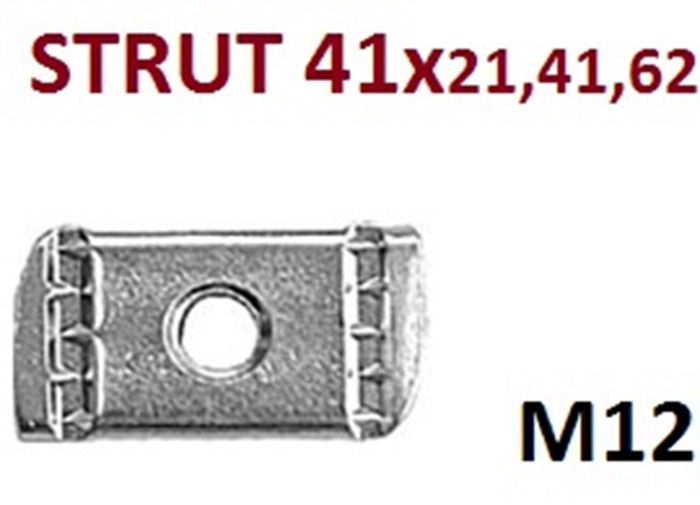 Wedi Trade Wt Railmoer Vr Strut Rail 41X...... Wedi Trade Wt Railmoer Vr Strut Rail 41X......