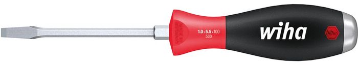 Wiha Softfinish Sleufkopschroevendraaier. Wiha Softfinish Sleufkopschroevendraaier.