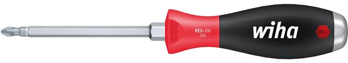 Wiha Softfinish Pozidriv-Schroevendraaier. Wiha Softfinish Pozidriv-Schroevendraaier.