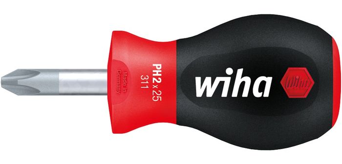 Wiha Softfinish Phillips-Schroevendraaier.