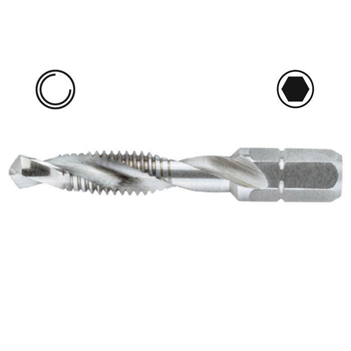 Wiha Combitapboorbit, Vorm C 6,3.Sb 7807 Wiha Combitapboorbit, Vorm C 6,3.Sb 7807