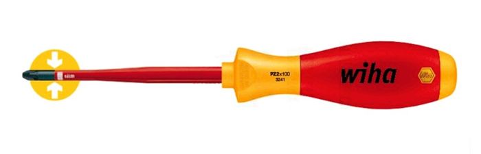 Wiha WIHA SCHRAUBENDR.3241 SF PZ2x100 slimfix Wiha WIHA SCHRAUBENDR.3241 SF PZ2x100 slimfix