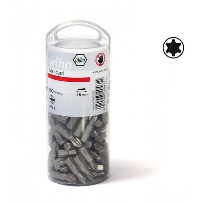 Wiha Bits 7930-010 7015 Z T25X25 (100) Wiha Bits 7930-010 7015 Z T25X25 (100)