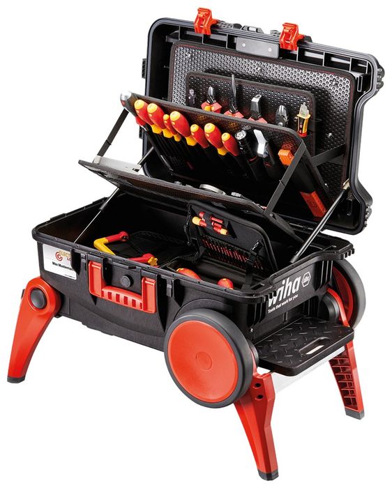 Wiha Gereedschapskoffer set XXL III elektrici9300-70103