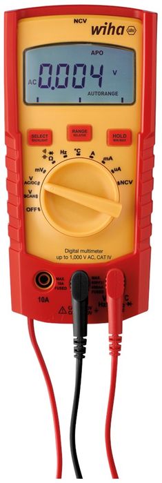 Wiha Digital multimeter up to 1,000V AC, CAT IV