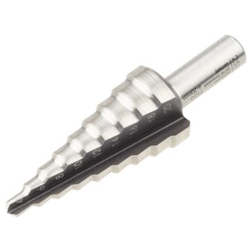 Wolfcraft 1 HSS-getrapte boor, 8 mm- d. 4 - 20