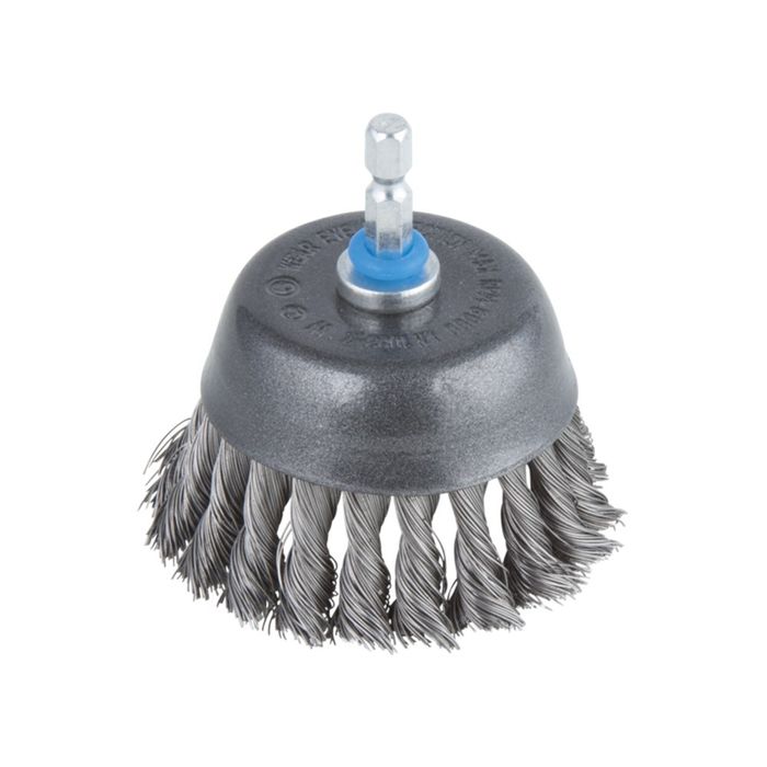 Wolfcraft 1 Komborstel gevlochten, 6mm schacht ³65 Wolfcraft 1 Komborstel gevlochten, 6mm schacht ³65