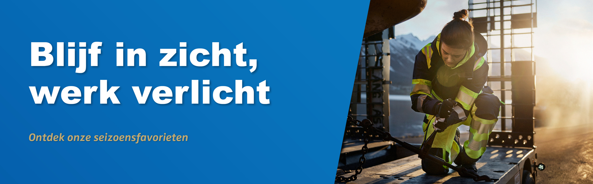 Kwalitatieve verlichting & high visibility werkkledij van Mapeco
