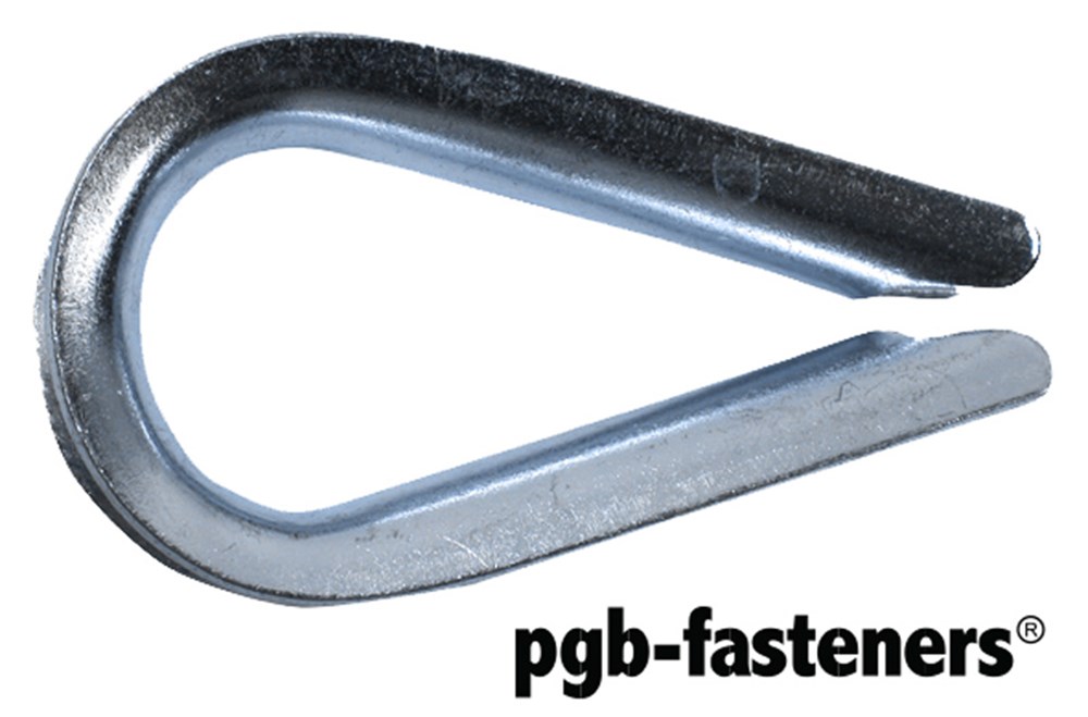 PGB 50/Kabelkous Din 65457 * 8,mm verzinkt